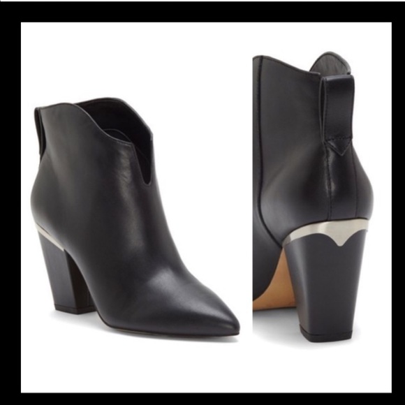 1. State Corben Leather Bootie - Picture 1 of 11
